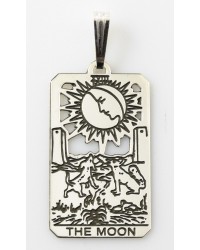 The Moon Small Tarot Pendant