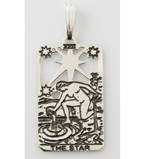 The Star Small Tarot Pendant