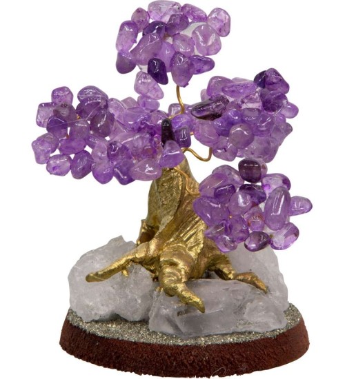 Amethyst Gemstone Wishing Tree