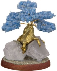 Angelite Gemstone Wishing Tree