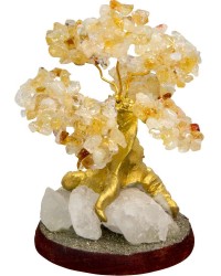 Citrine Gemstone Wishing Tree