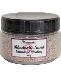 Rhodonite Gemstone Sand for Emotional Healing