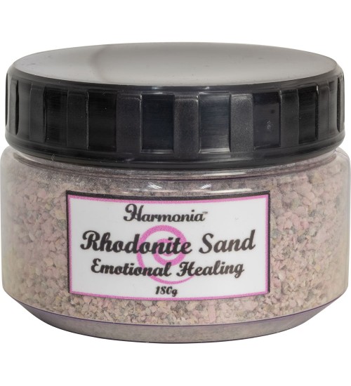Rhodonite Gemstone Sand for Emotional Healing