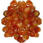 Carnelian Tumbled Stones - 1 Pound Pack