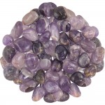 Amethyst Tumbled Stones - 1 Pound Pack