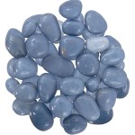 Angelite Tumbled Gemstone for Communication and Tranquility