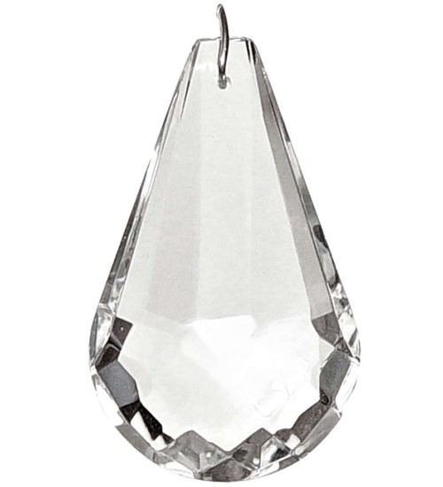 Crystal Prism Faceted Drop