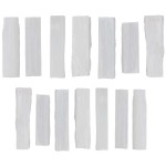 Selenite Gemstone Rectangle Pack of 5