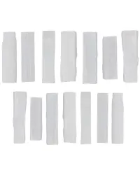 Selenite Gemstone Rectangle Pack of 5