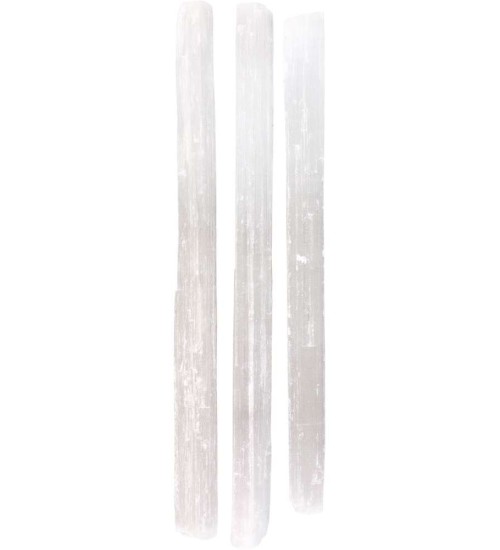 Selenite Rough Crystal Small Wands Pack of 5