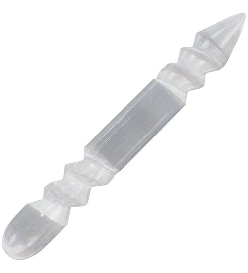 Selenite Gemtone Wand in 2 Sizes