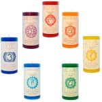 Chakra Pillar Candles - Set of 7