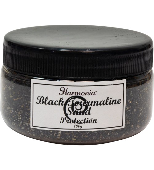 Black Tourmaline Gemstone Sand for Protection