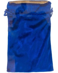 Blue Velvet Lined Pouch