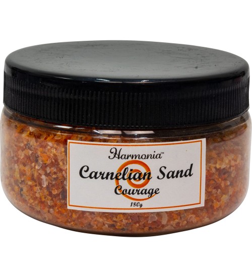 Carnelian Gemstone Sand for Courage