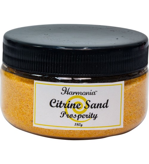 Citrine (Treated) Gemstone Sand for Prosperity