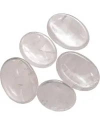 Clear Quartz Worry Stone