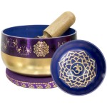 Crown Chakra Small Singing Bowl Set