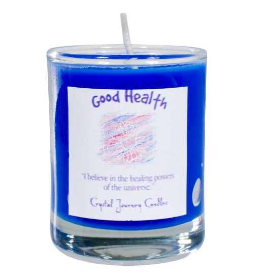 Good Health Soy Glass Votive Spell Candle