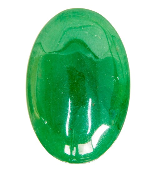 Green Aventurine Palm Stone for Success