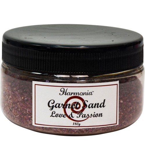 Garnet Gemstone Sand for Love & Passion