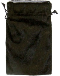 Black Velvet Lined Pouch