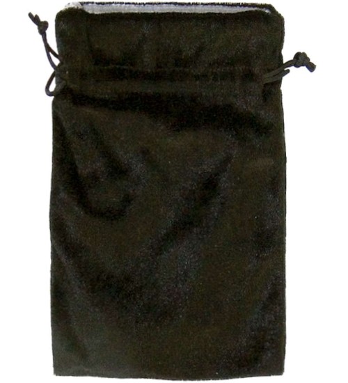 Black Velvet Lined Pouch