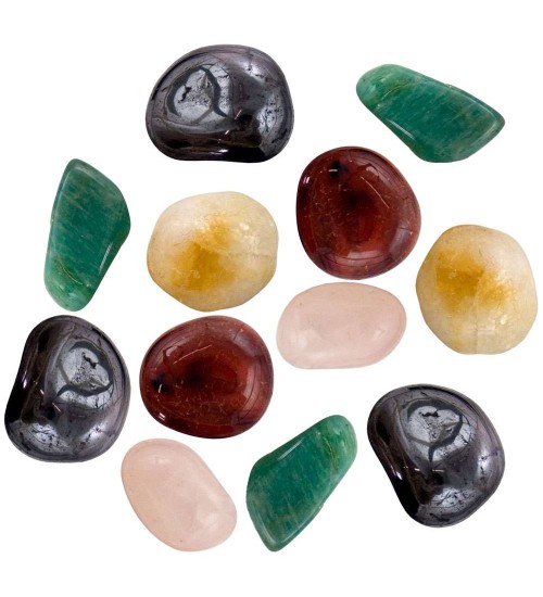 Assorted Tumbled Stones - 1 Pound Pack
