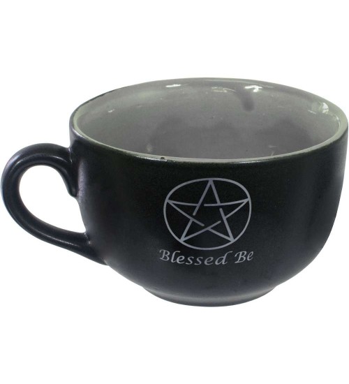 Blessed Be Pentacle Cappuccino Cup
