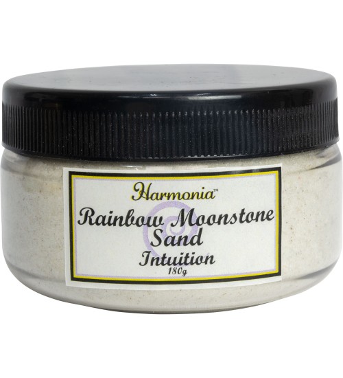 Rainbow Moonstone Gemstone Sand for Intuition