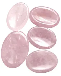 Rose Quartz Worry Stone