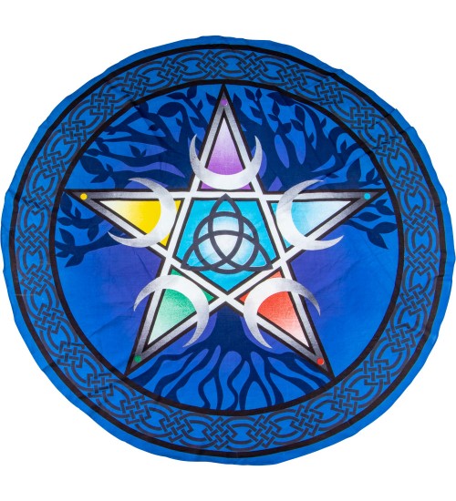 Pentacle Round Table Cover