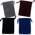 Velvet Pouch Assortment Pack of 12