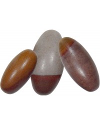 Shiva Lingam Stone - Set of 6 1.5 Inch Sacred Stones