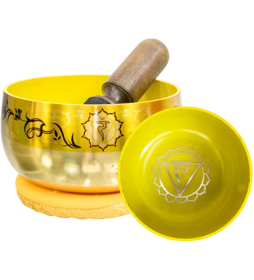 Solar Plexus Chakra Small Singing Bowl Set