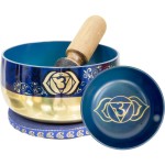 Third Eye Chakra Small Singing Bowl Set