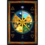 Wheel of the Year Calendar Tapestry