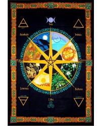 Wheel of the Year Calendar Tapestry