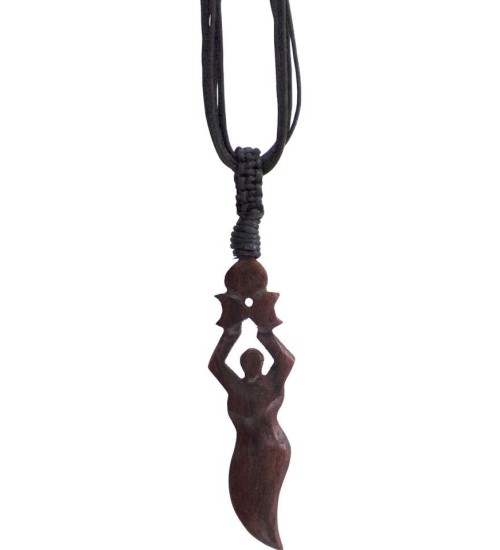 Wood Goddess Large Pendant