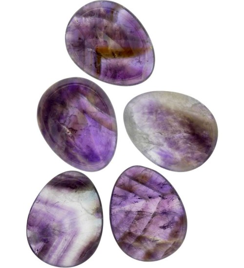 Amethyst Worry Stone