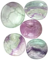 Fluorite Worry Stone