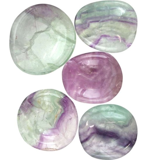 Fluorite Worry Stone