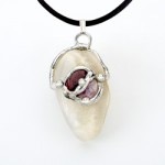 Goddess Gemdrop Crystal Pendant