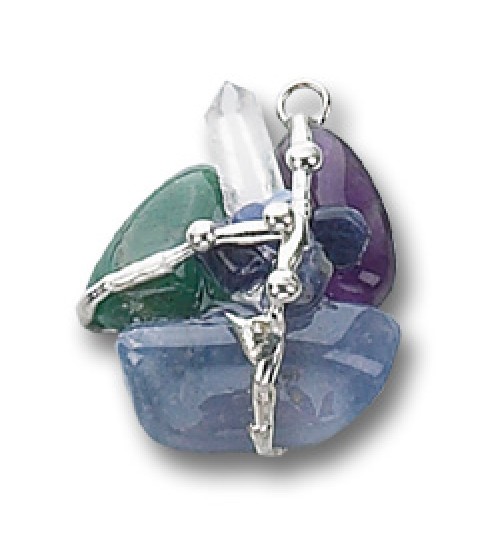 Fearless Gemstone Magical Amulet