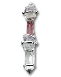 Pisces Zodiac Mini Wand Pendant