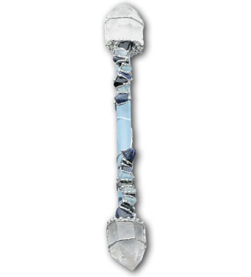 Clarity Large Crystal Wand