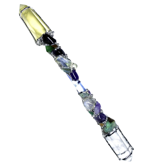 Well Being Large Crystal Wand for Depression