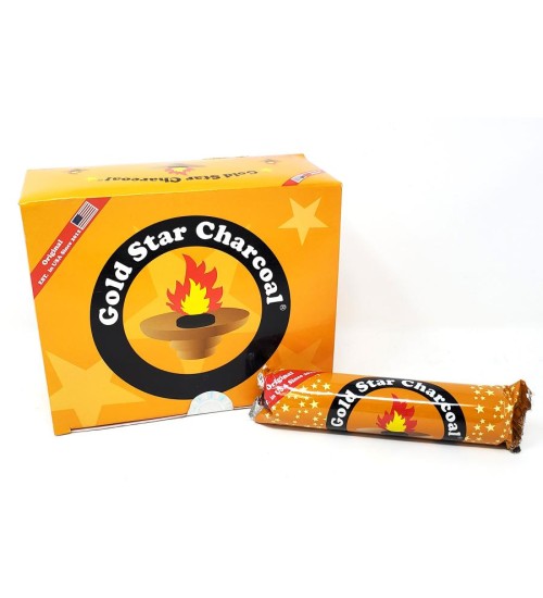 Gold Star Charcoal Discs - Small 33 MM - Box of 100