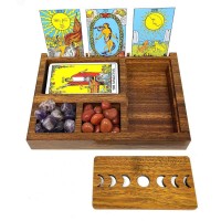 Triple Moon Tarot Altar Box
