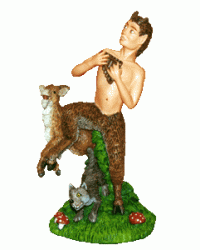 Forest Faun - The Youthful Pan Statue
